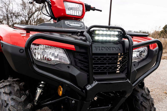 LED Light Kit | Bumper Mount | 6" Black Slimline Pair | Honda Foreman 500  Rough Country