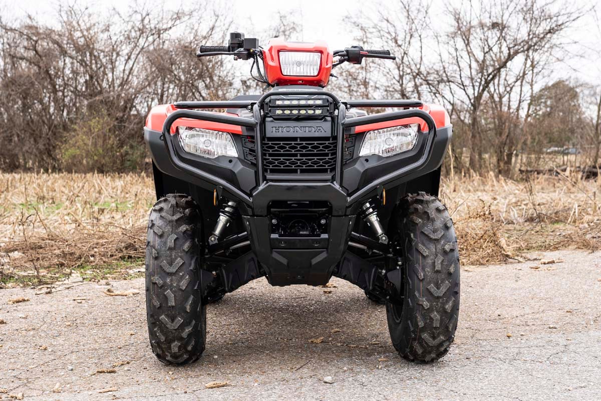 6 Inch LED Light Kit Bumper Mount Honda Foreman 500 Rough Country-2