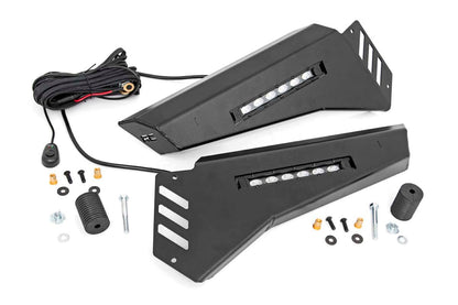 Bumper Wings No Stinger 6 Inch Led Combo Honda Pioneer 1000 Rough Country