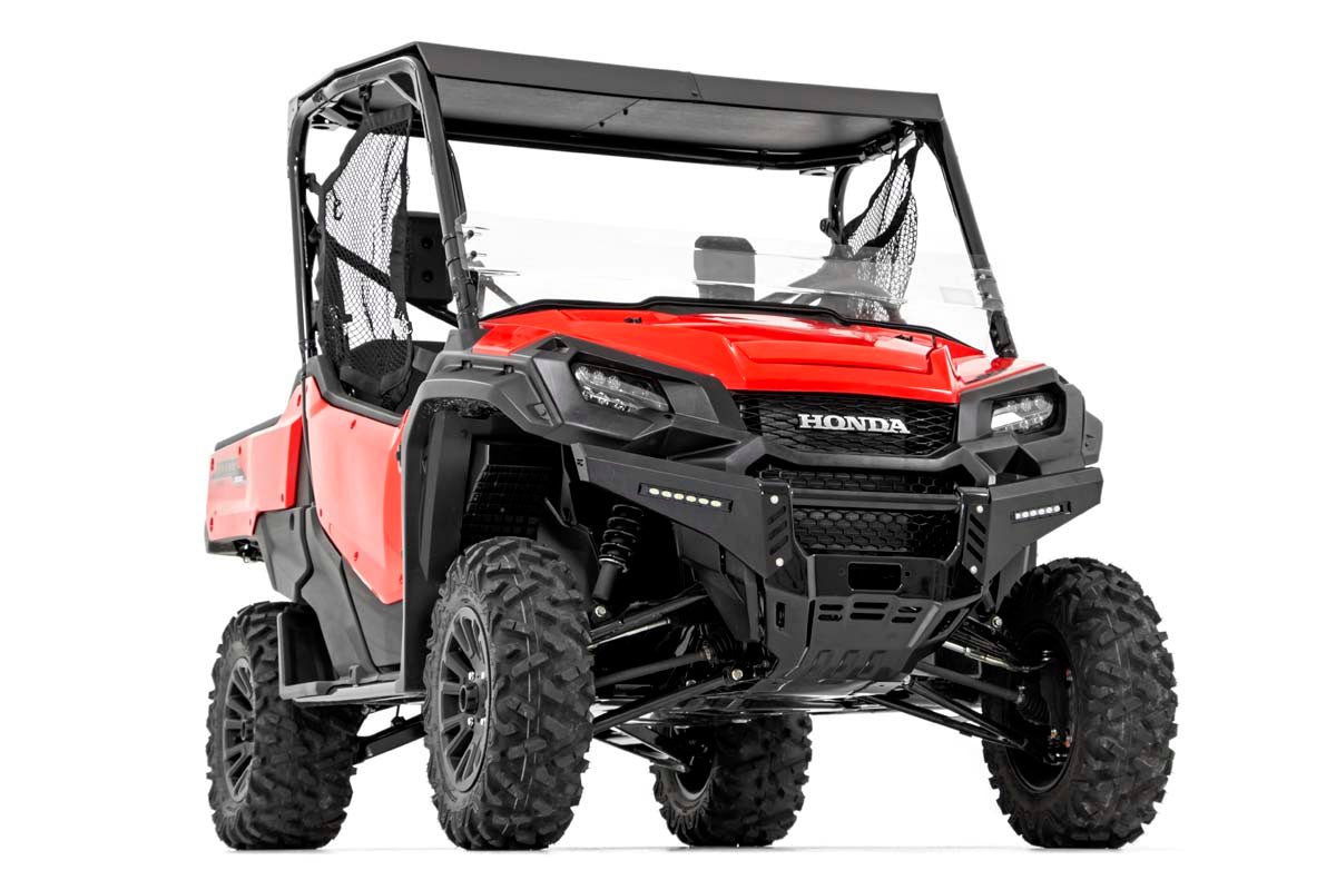Bumper Wings No Stinger 6 Inch Led Combo Honda Pioneer 1000 Rough Country-2