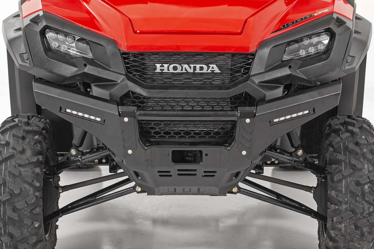 Bumper Wings No Stinger 6 Inch Led Combo Honda Pioneer 1000 Rough Country-4