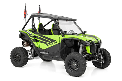 Whip Mount Bed 4 Foot Multl-Color LED Whip Pair Honda Talon 1000 Rough Country-2