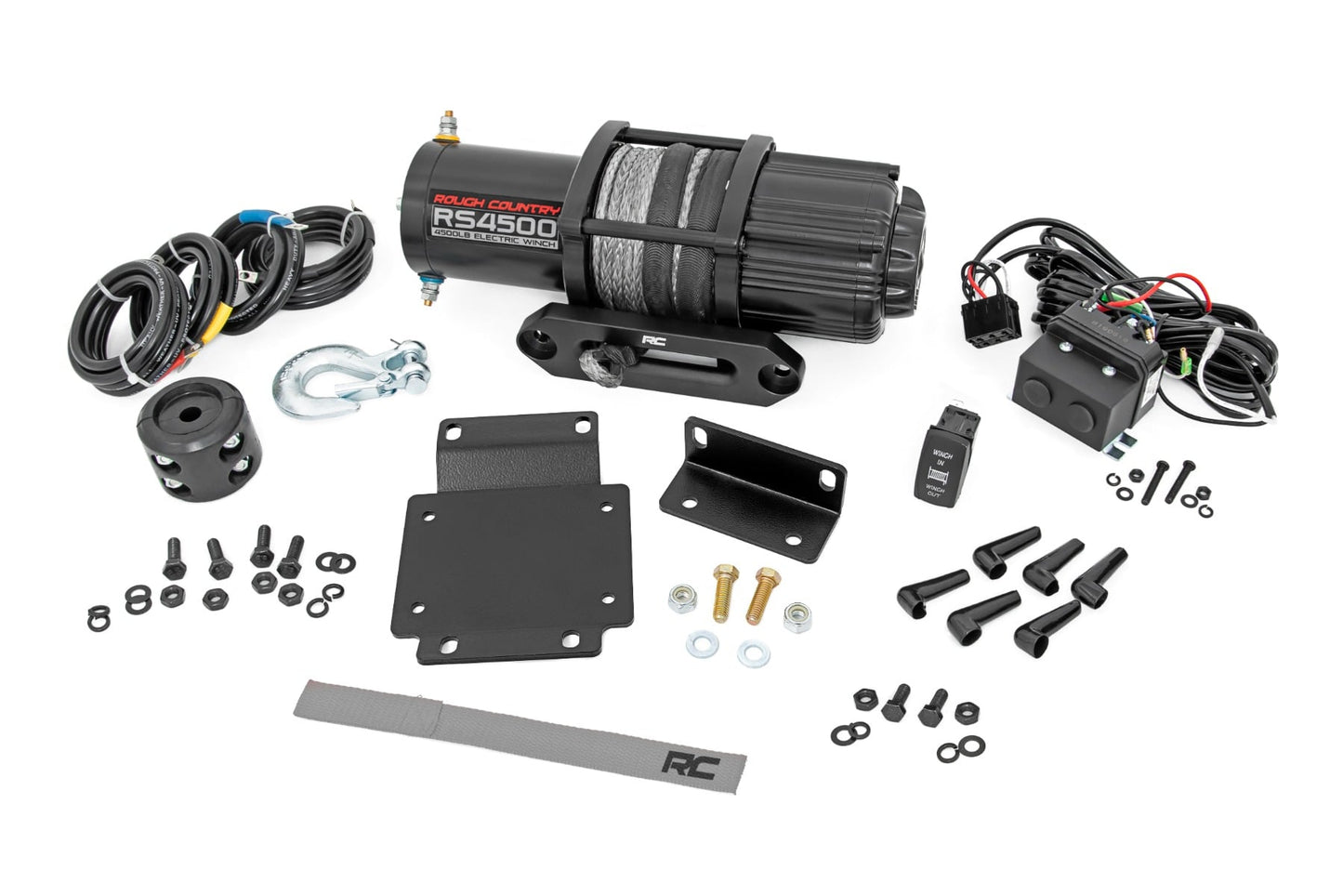 Winch Mount RS4500S Honda Pioneer 1000 Rough Country