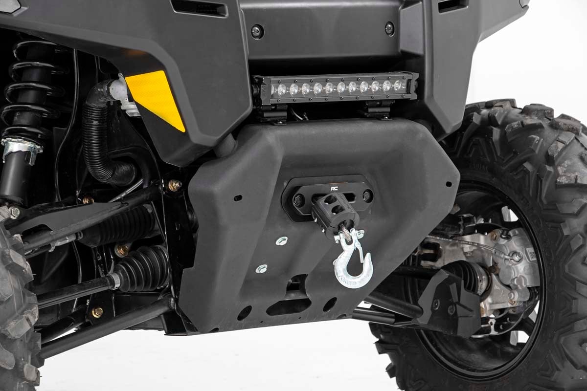 Winch Plate RS4500S Can-Am Defender MAX HD10 Rough Country-1