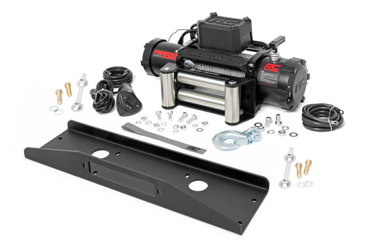 Winch Plate PRO9500 Mahindra Roxor Rough Country-1