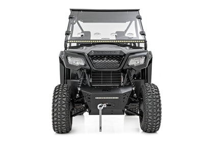 Winch Plate 10 Inch Black Slimline Honda Pioneer 520 Rough Country-3