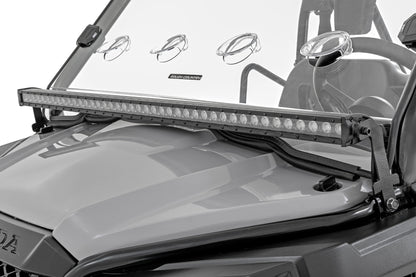LED Light Cage Mount 40 Inch Black Honda Pioneer 520 Rough Country-1