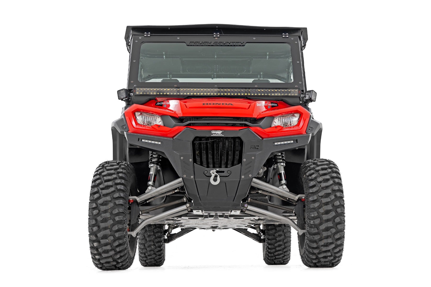 Bumper Wings Stinger 6 Inch Led Combo Honda Pioneer 1000-6 Rough Country-4
