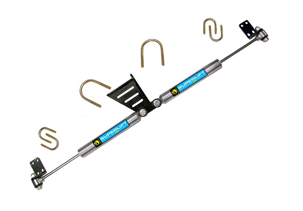 High Clearance Dual Steering Stabilizer Kit Ss by Bilstein (Gas) 2007-2018 Jeep Wrangler Jk Superlift