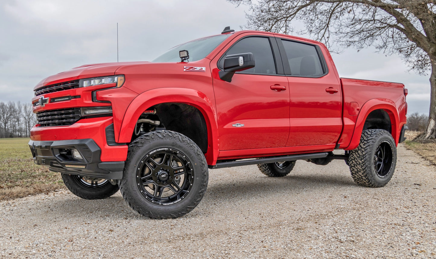 92 Series Wheel Machined One-Piece Gloss Black 20x12 6x135 -44mm Rough Country-7