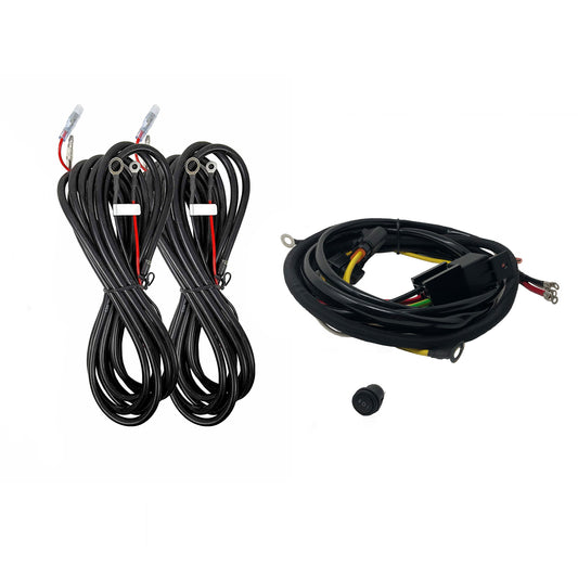 Profile SideCast Four- Light Wiring Kit 05-23 Toyota Tacoma Double Cab KC Hilites