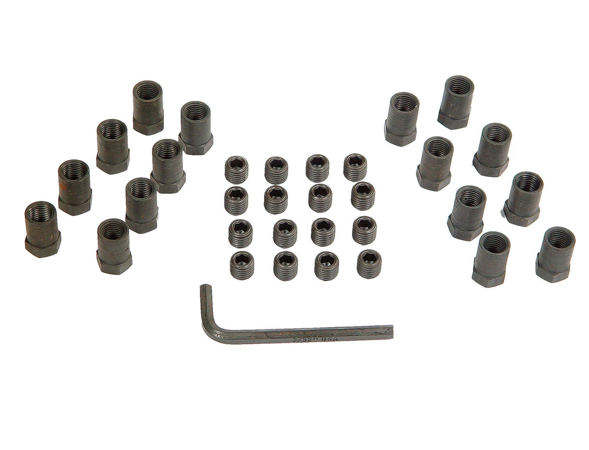 Rocker Arm Nuts with Locks Fits Big Block Chevrolet & Pontiac V8 Using Aluminum Rocker Arms Mr Gasket