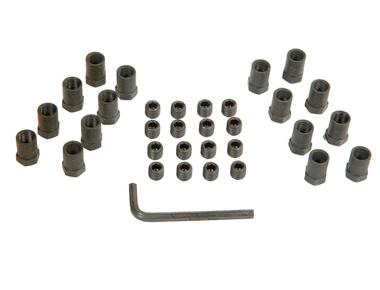 Rocker Arm Nuts with Locks Fits Big Block Chevrolet & Pontiac V8 Using Aluminum Rocker Arms Mr Gasket