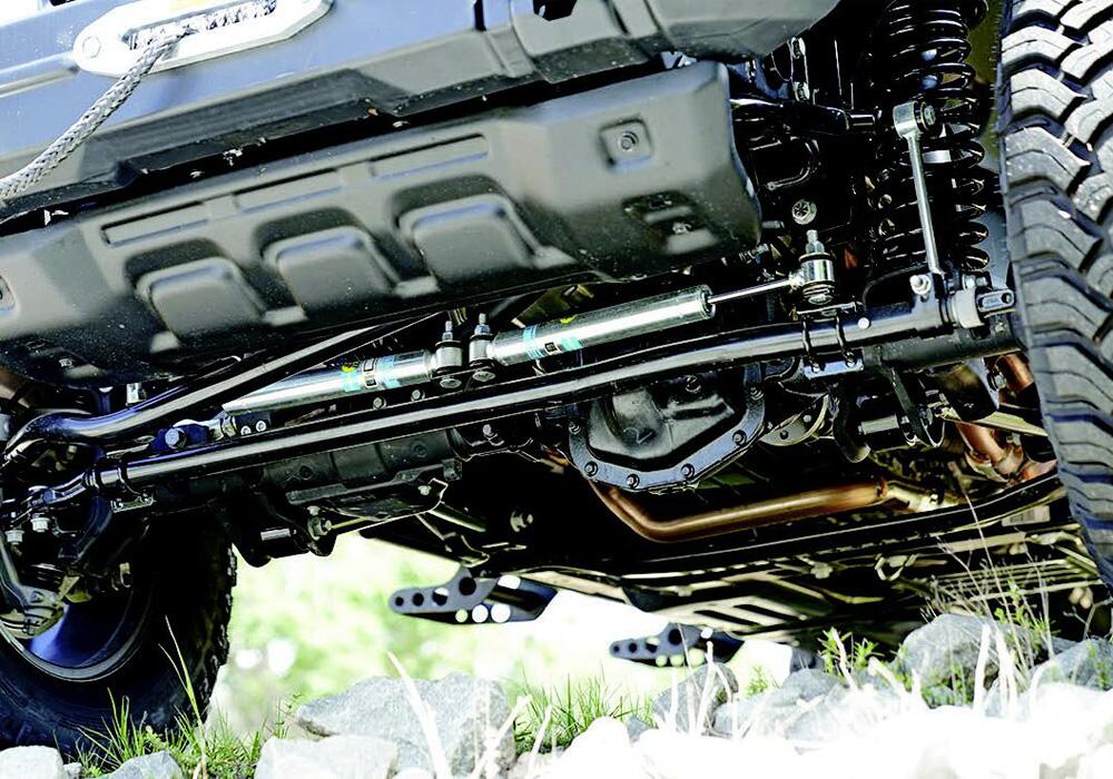 Dual Steering Stabilizer Kit Bilstein 2018-2025 Jeep Wrangler JL (2 or 4 Door) and 2020-2025 Jeep Gladiator JT 4WD Superlift-1