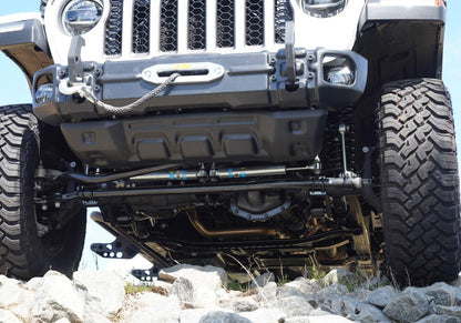 Dual Steering Stabilizer Kit Bilstein 2018-2025 Jeep Wrangler JL (2 or 4 Door) and 2020-2025 Jeep Gladiator JT 4WD Superlift-2