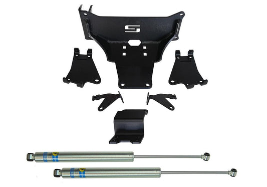 Dual Steering Stabilizer Kit with Bilstein Shocks 2005-2022 Ford F-250/350 4WD No Lift Required Superlift