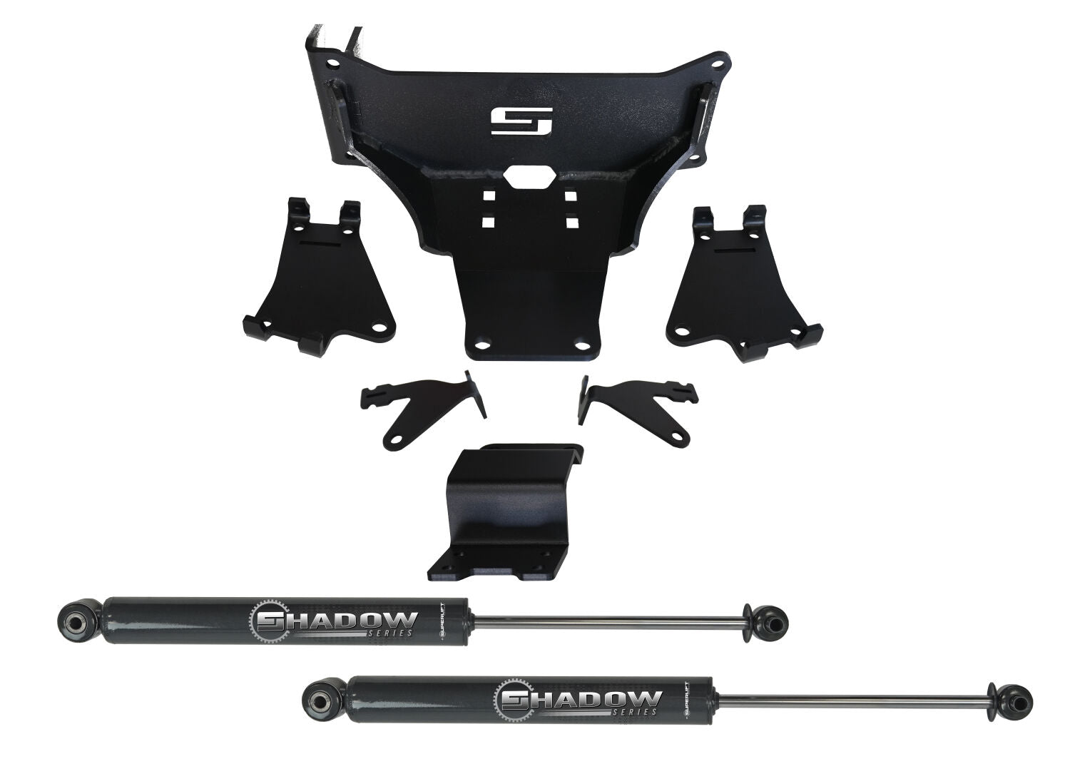 Dual Steering Stabilizer Kit with shocks 2023-2025 Ford F-250/350 No lift required Superlift