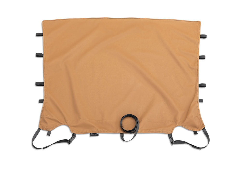 California Brief Soft Top for 1992-1995 Jeep Wrangler YJ Windshield Channel Required (sold separately) Rampage
