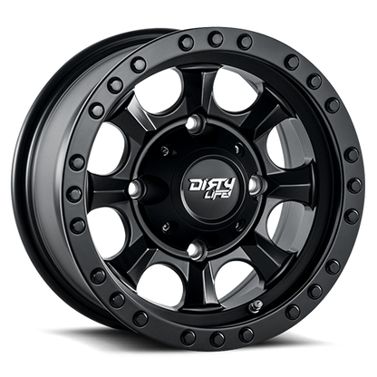 Ironman 9300 Matte Black 14X7 4-110 13Mm 79.4Mm Dirty Life Race Wheels