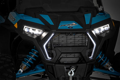 LED Light Kit Front Fang 19-22 Polaris RZR XP 1000/RZR XP 1000 High Lifter Edition Rough Country-3