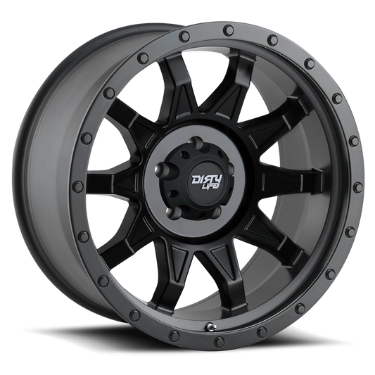 Roadkill 9301 Matte Black 18X9 8-165.1 -12Mm 130.8Mm Dirty Life Race Wheels