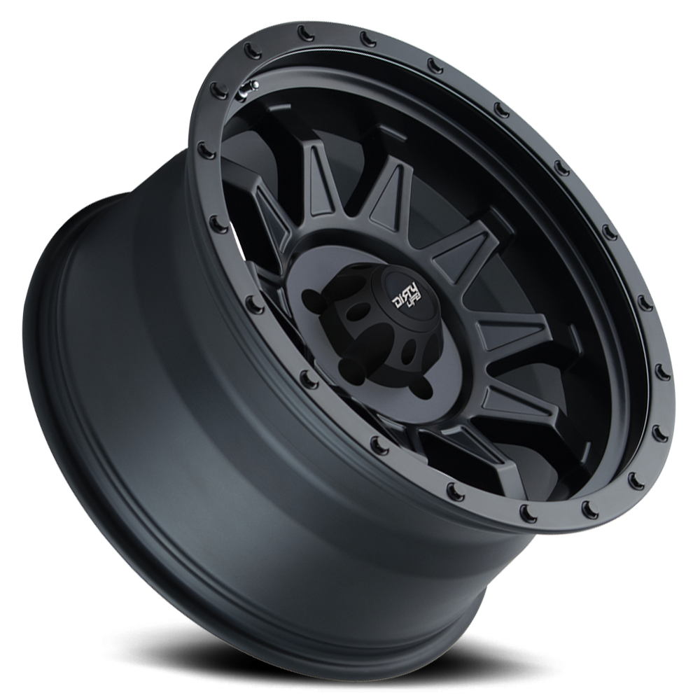Roadkill 9301 Matte Black 18X9 8-165.1 -12Mm 130.8Mm Dirty Life Race Wheels-1