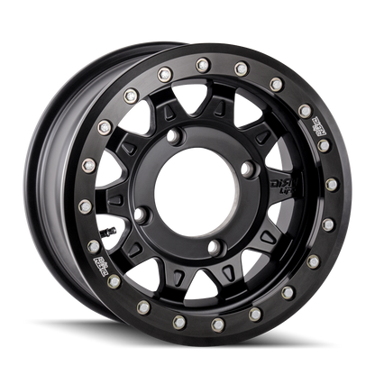 Roadkill 9302 Satin Black 14X7 Dirty Life Race Wheels-2