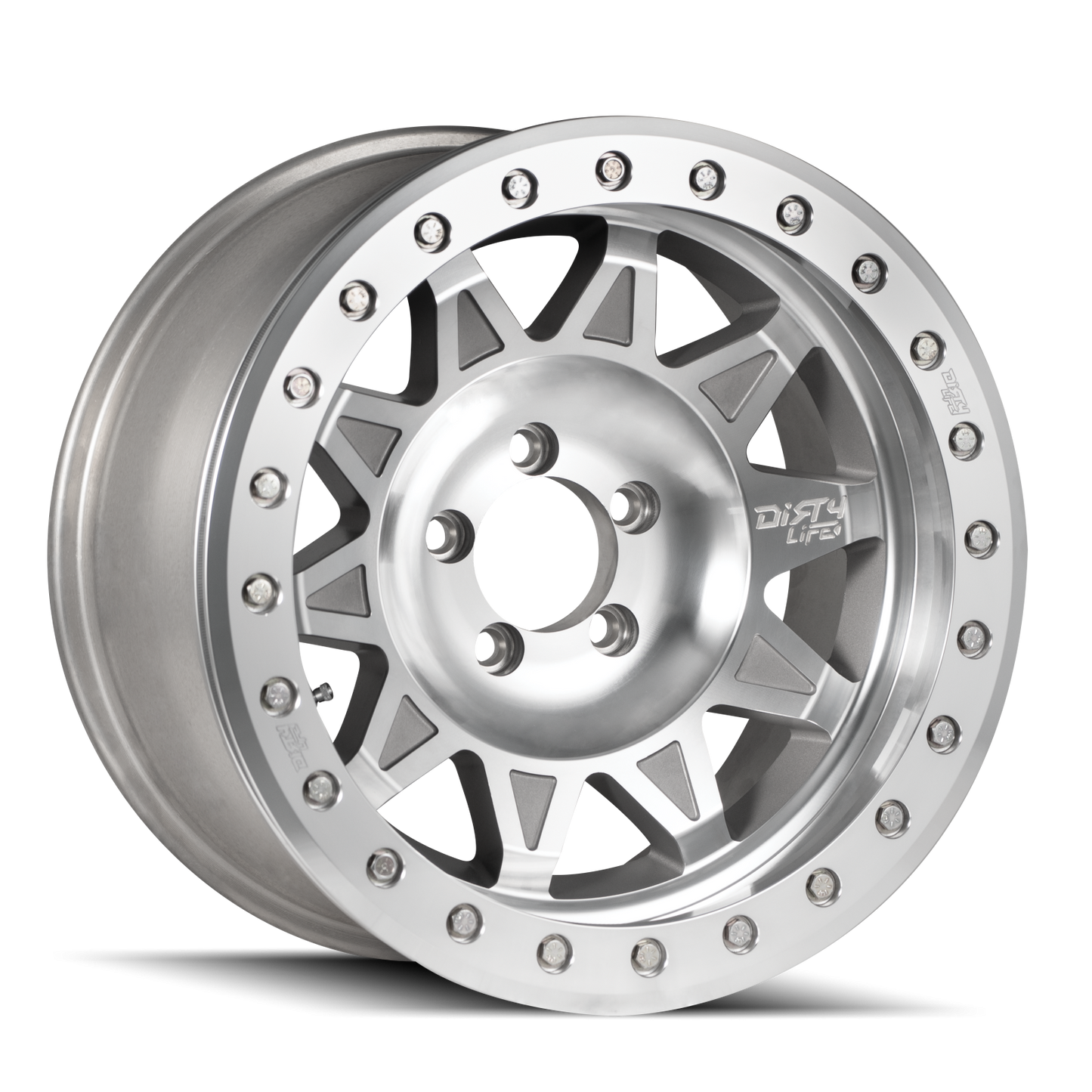 Roadkill Machined 14X7 99-999 13Mm 79.4Mm Dirty Life Race Wheels