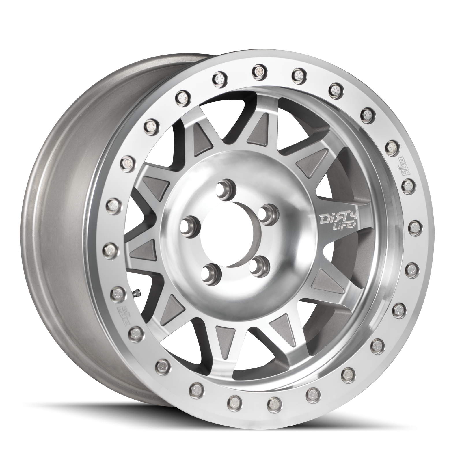 Roadkill Machined 14X7 99-999 13Mm 79.4Mm Dirty Life Race Wheels