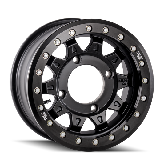 Roadkill 9302 Satin Black 15X7 4-156 13Mm 131.1Mm Dirty Life Race Wheels