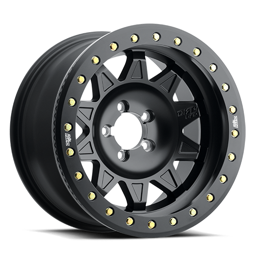 Roadkill 9302 Satin Black 17X9 Dirty Life Race Wheels-8