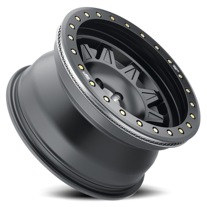 Roadkill 9302 Satin Black 17X9 Dirty Life Race Wheels-9