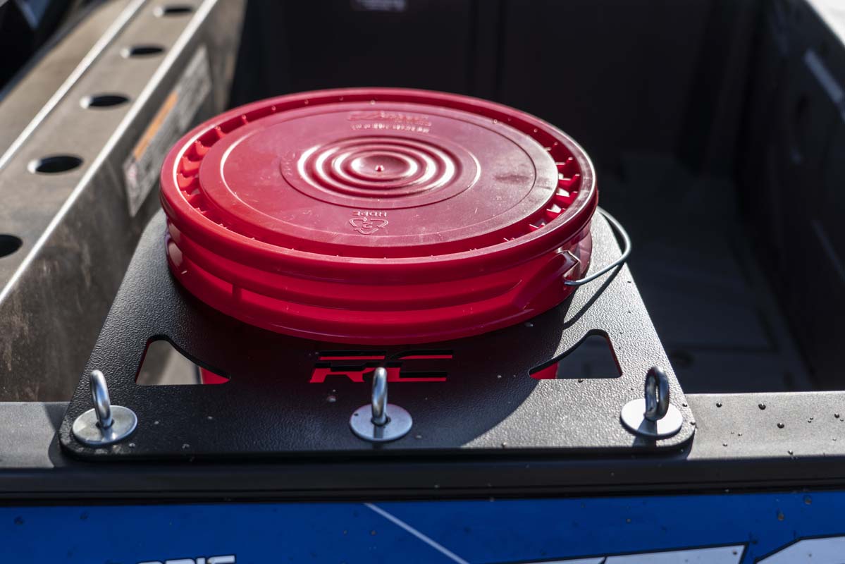 Rough Country Polaris 5-Gallon Bucket Holder 14-20 Ranger, 17-20 General Rough Country