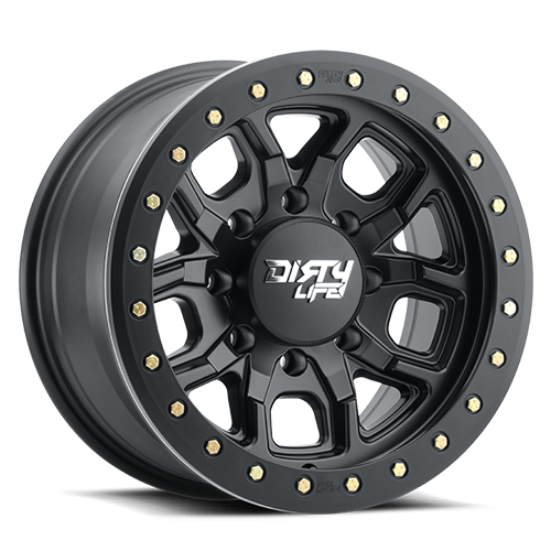 DT-1 9303 Satin Black 20X9 Dirty Life Race Wheels-11