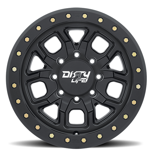 DT-1 9303 Satin Black 20X9 Dirty Life Race Wheels-13