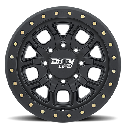 DT-1 9303 Satin Black 20X9 Dirty Life Race Wheels-13