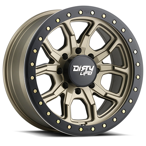 DT-1 9303 Satin Bronze 20X9 Dirty Life Race Wheels-3
