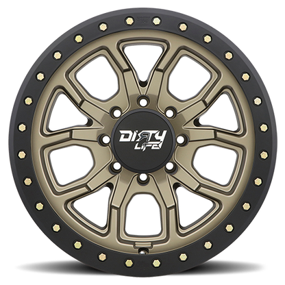 DT-1 9303 Satin Bronze 20X9 Dirty Life Race Wheels-5