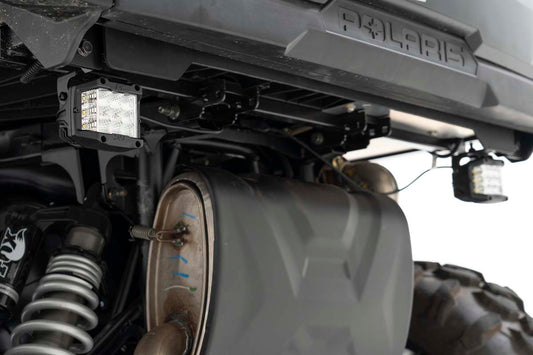 Polaris General 3 Inch Cube Under Bed Wide Angle Combo LED Kit For 18-Pres General Rough Country-1