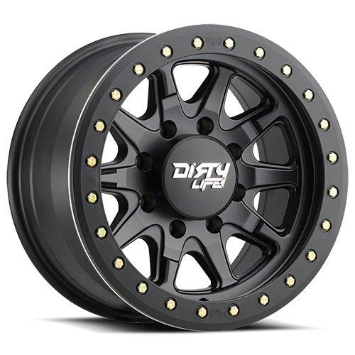DT-2 9304 Satin Black 20X9 Dirty Life Race Wheels-10
