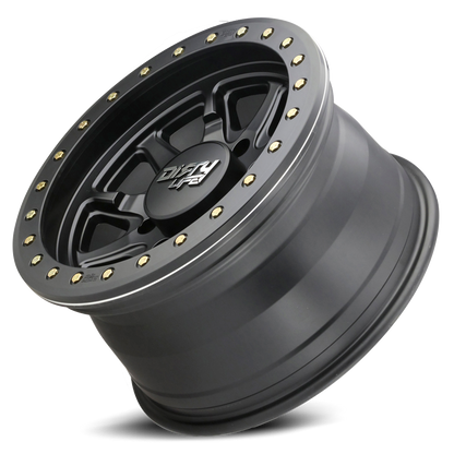 DT-2 9304 Satin Black 20X9 Dirty Life Race Wheels-5