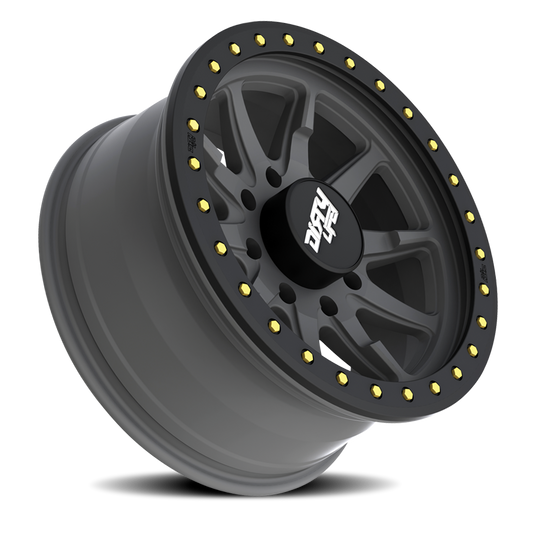 DT-2 9304 Satin Gunmetal 17X9 Dirty Life Race Wheels-1