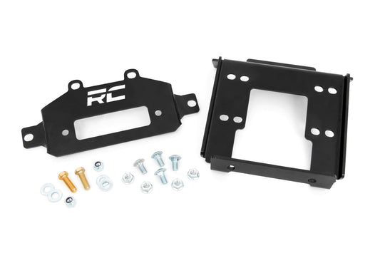 Winch Mounting Plate Polaris RZR XP 1000 Rough Country