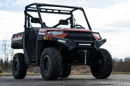 Bumper Wings 6 Inch Black Slimline LED Pair Polaris Ranger 1000/Ranger XP 900/1000 Rough Country-5
