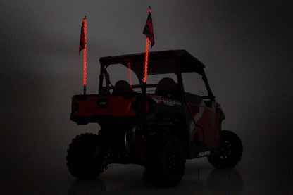 Polaris LED Whip Light Bed Mounting System 17-20 General/14-20 Ranger Rough Country-4