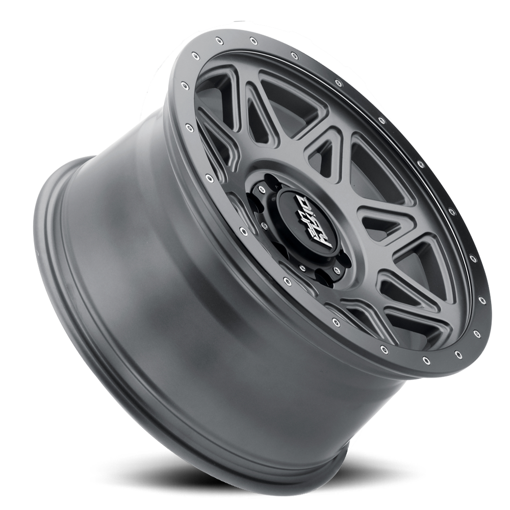 Theory 9305 Satin Gunmetal 18X9 Dirty Life Race Wheels-5