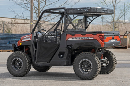 Cargo Rack Dual 2 Inch Black LED Pairs Flush Mount Polaris Ranger XP 1000 Rough Country-5
