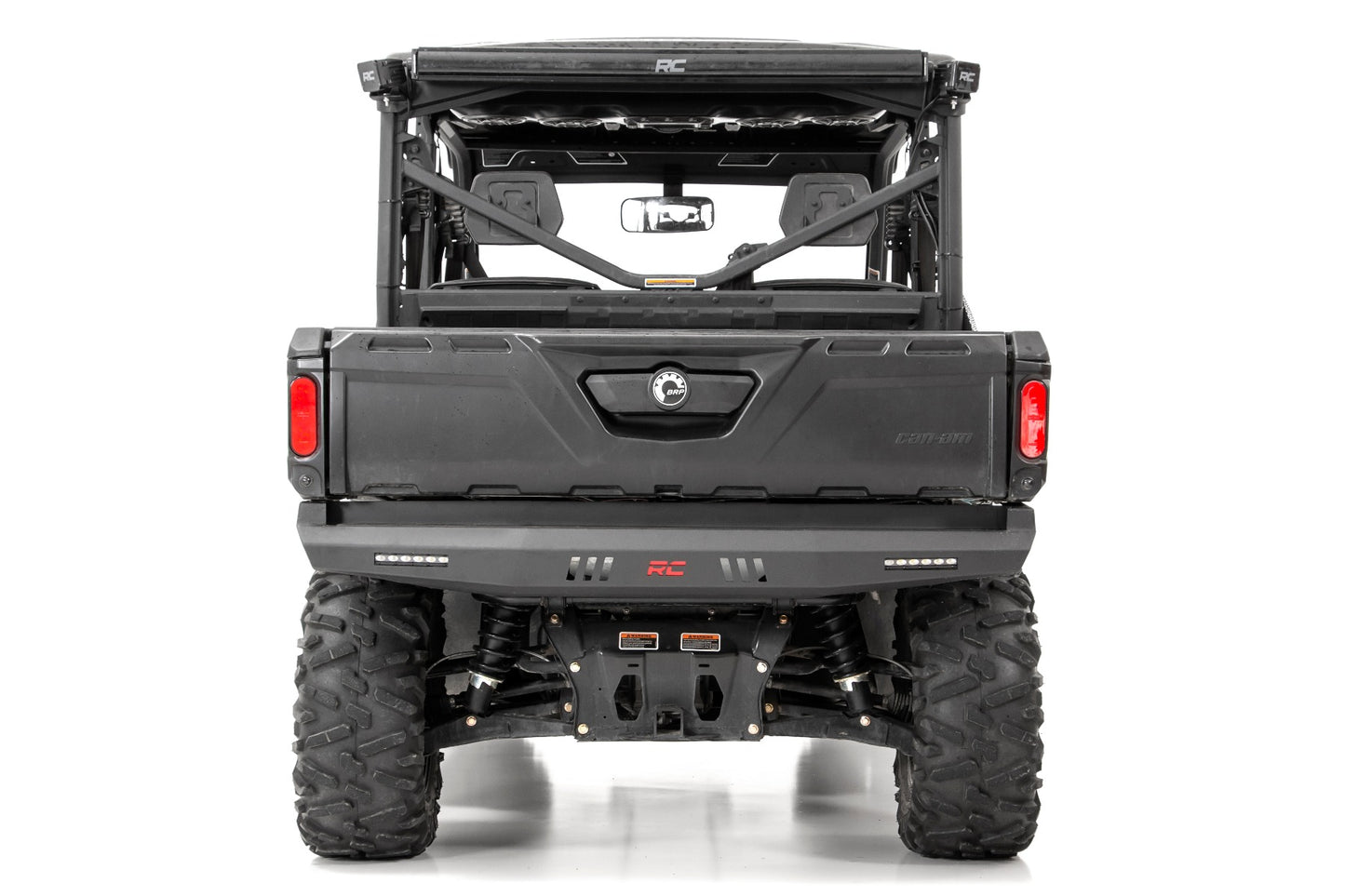Rough Country Can-Am/Polaris Rear Bumper w/LED For 16-21 Defender and 18-21 Ranger Rough Country