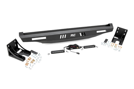 Bumper Rear 6 Inch Black Slimline LED Pair Multiple Makes & Models (Can-Am/Polaris) Rough Country