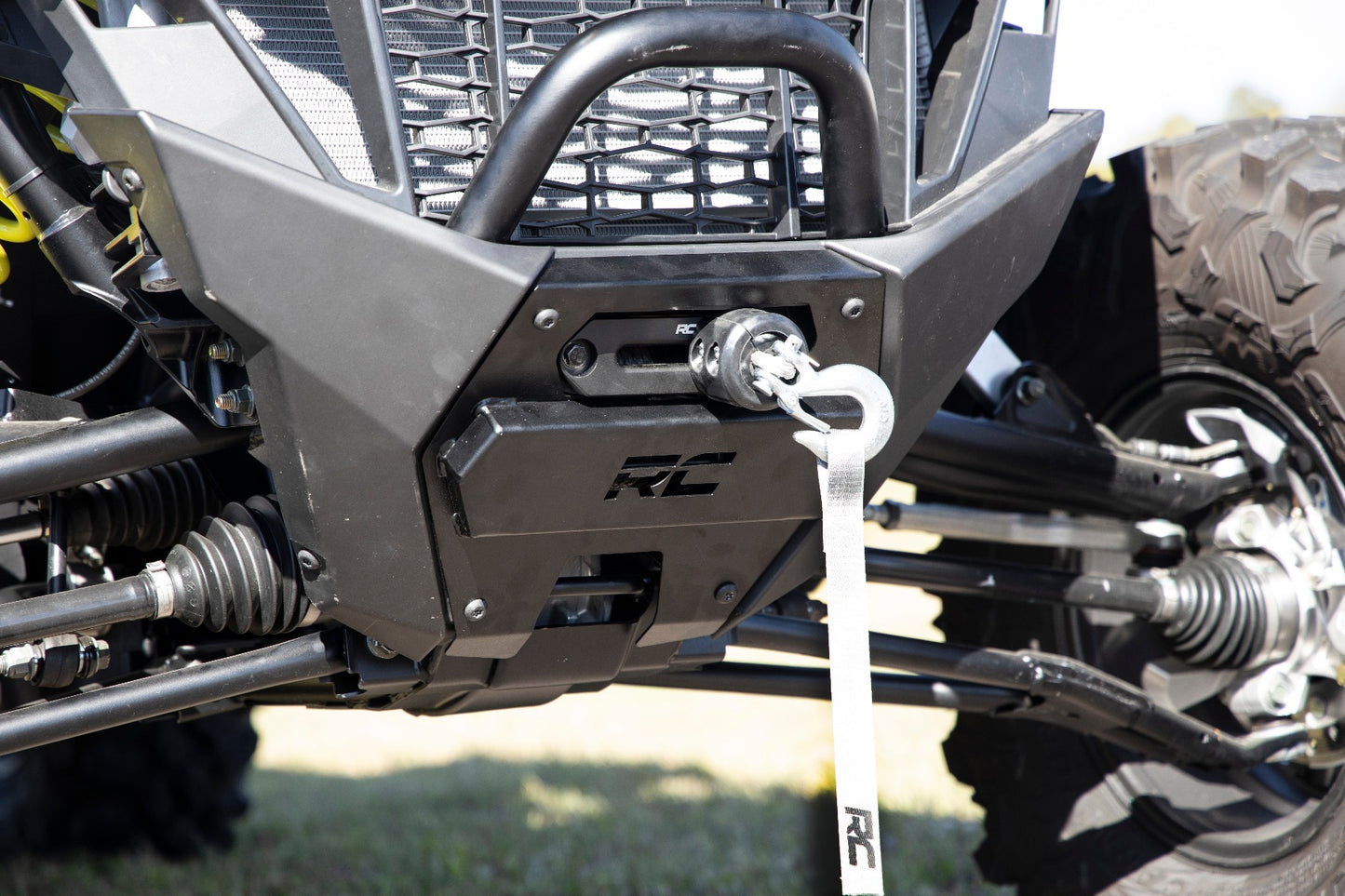 Winch Mount Polaris RZR PRO XP Rough Country-5